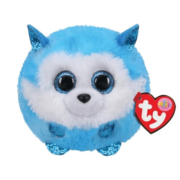Husky Prince Blue Beanie Ball TY